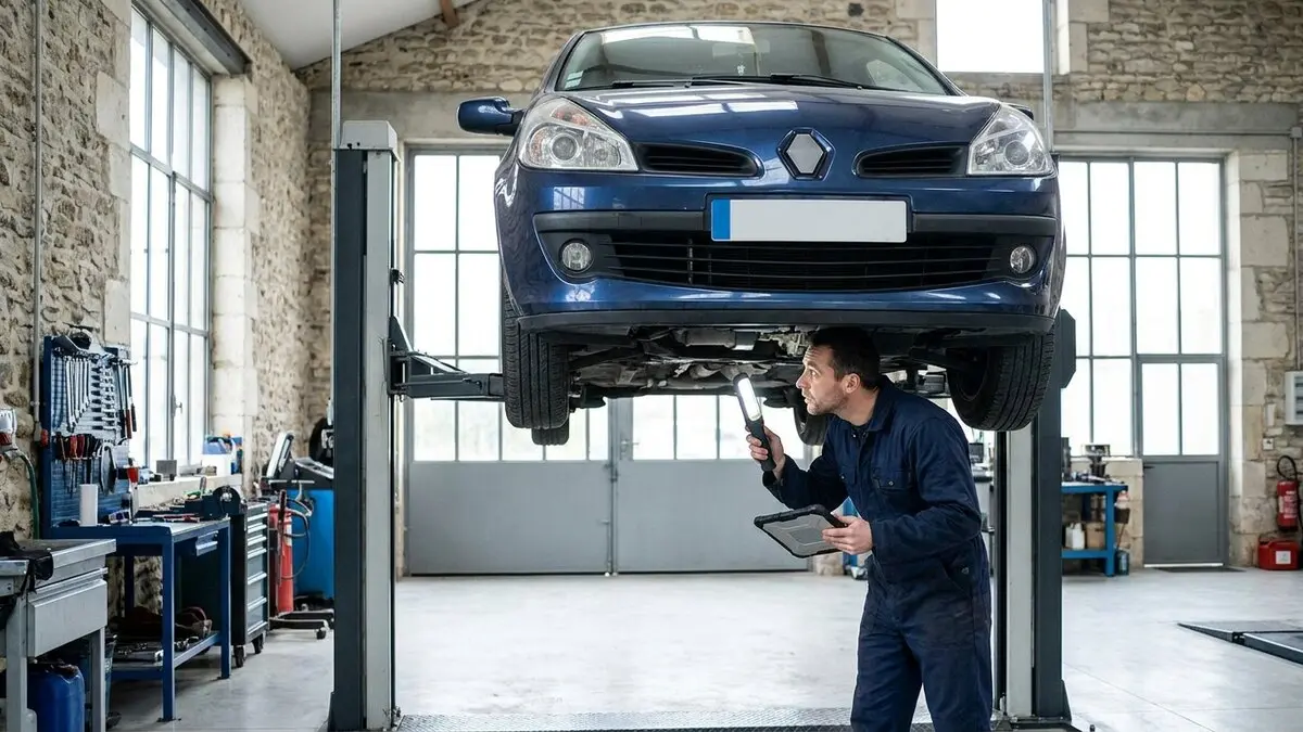 Vérifier une voiture d'occasion avant 