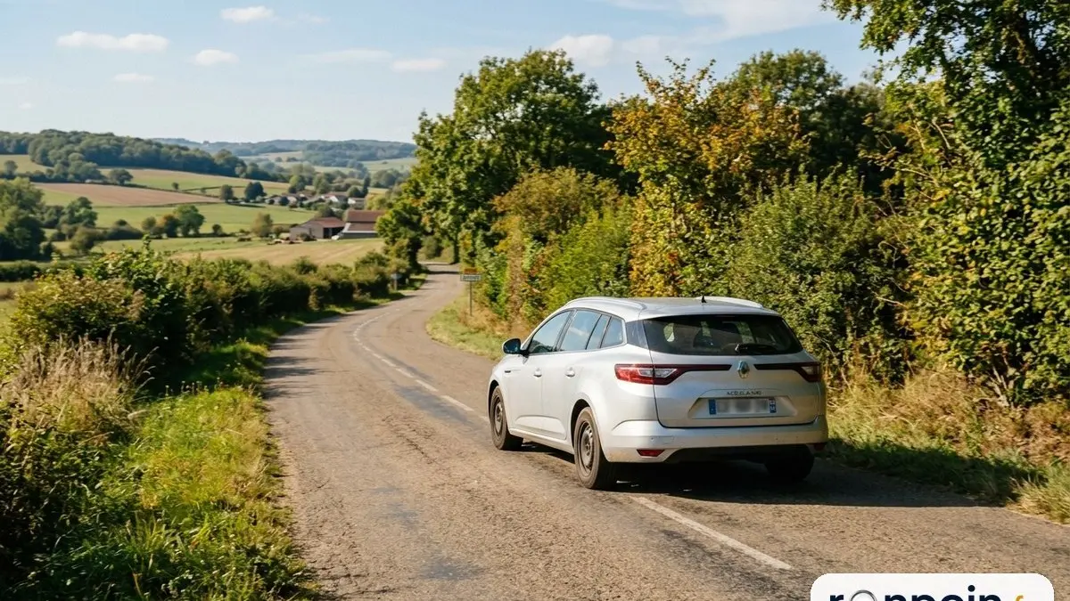 Image générée par intelligence artificielle Estimer le budget d'voiture d'occasion — illustration générée par IA